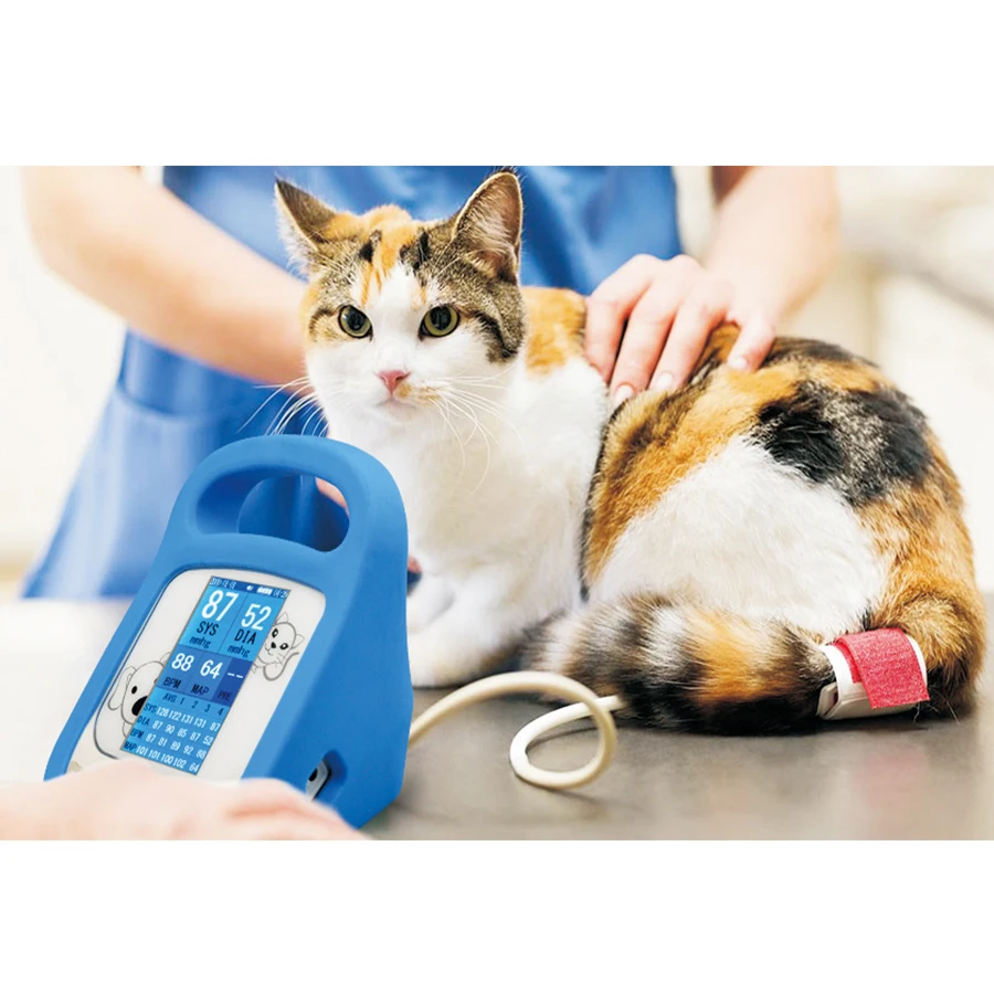 

Veterinary BP Blo-od Pressure Mo-ni-tor Animal intelligent Automatic noninvasive Sphygmomanometer Bl-ood Pressure M-oni-tor