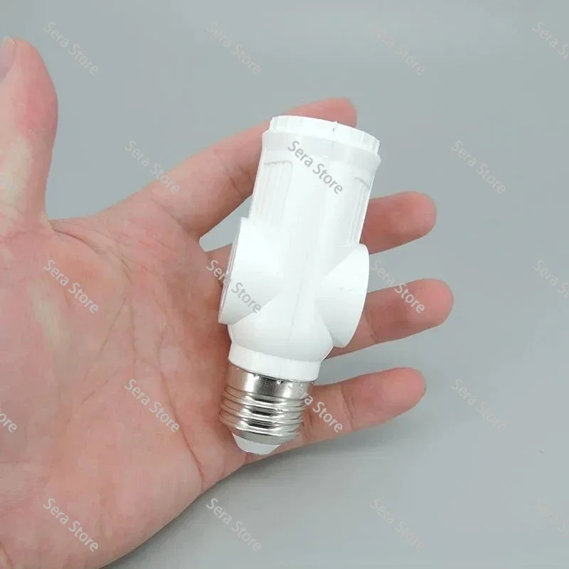 E26 Light Socket Adapter Lamp Holder Converter, E26 To US Power Outlet Socket for Lamp Aging Test Home Use