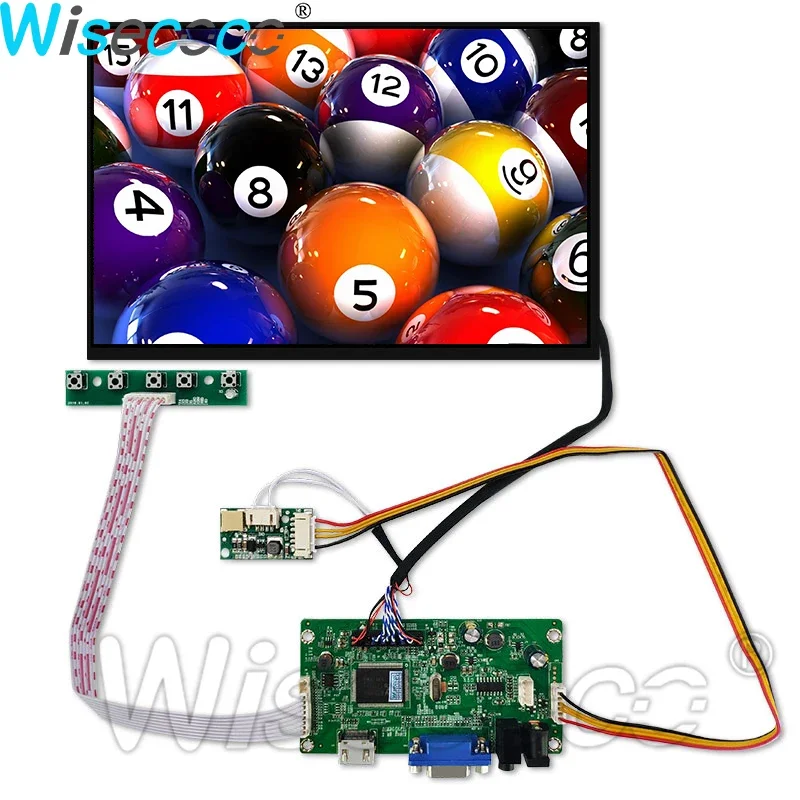 

10.1 Inch 2K IPS LCD Display 2560x1600 Capacitive Touch Panel HDMI-Compatible VGA Driver Board Controller Raspberry Pi Tablet