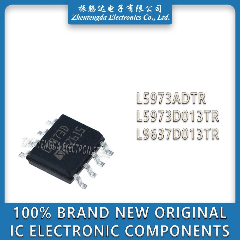 L5973ADTR L5973D013TR L9637D013TR L5973AD L5973D L9637D L5973 L9637 IC Chip SOP-8