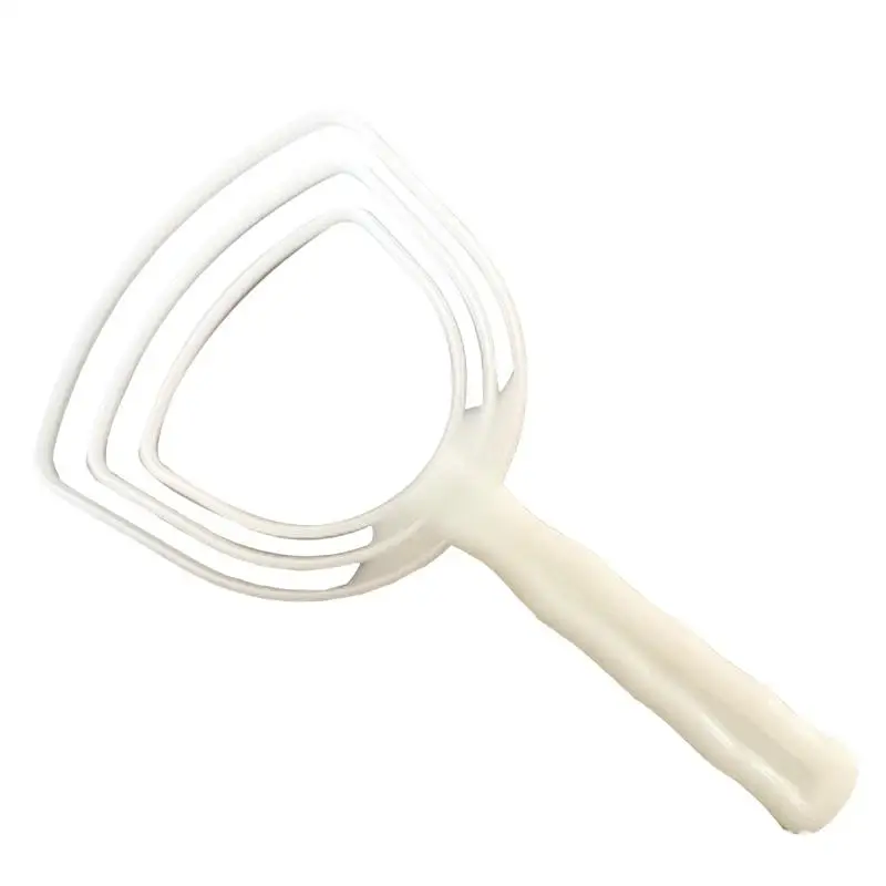 Kitchen Bone Dust Scraper Bone Scraper Meat Tool Plastic Meat Scraper Handhold Manual Fish Scales White Bone Scraper