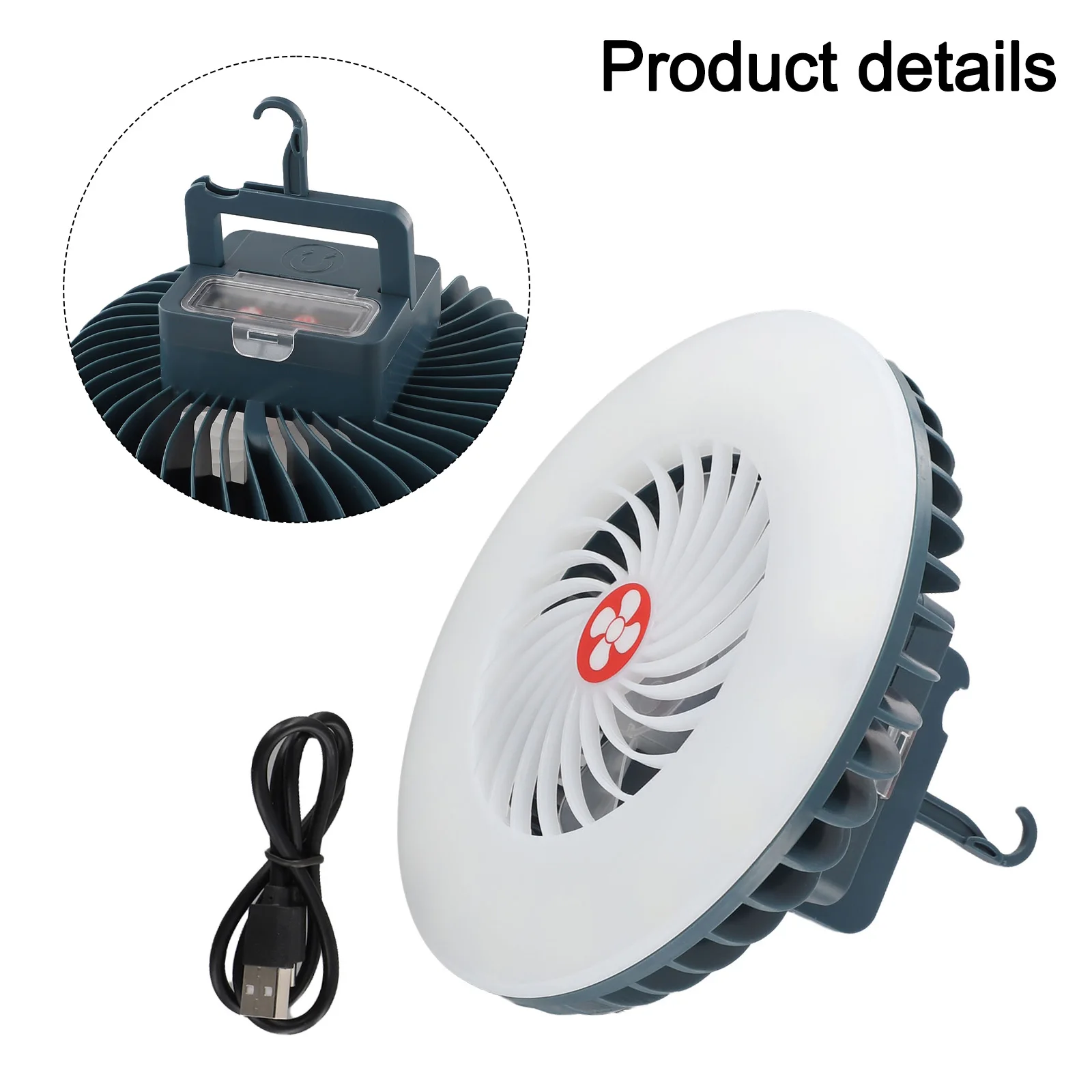 16.8*16.8*11.8cm Multifunction LED Light Compact Design For Small Spaces Bright Working Environment For Emergencies