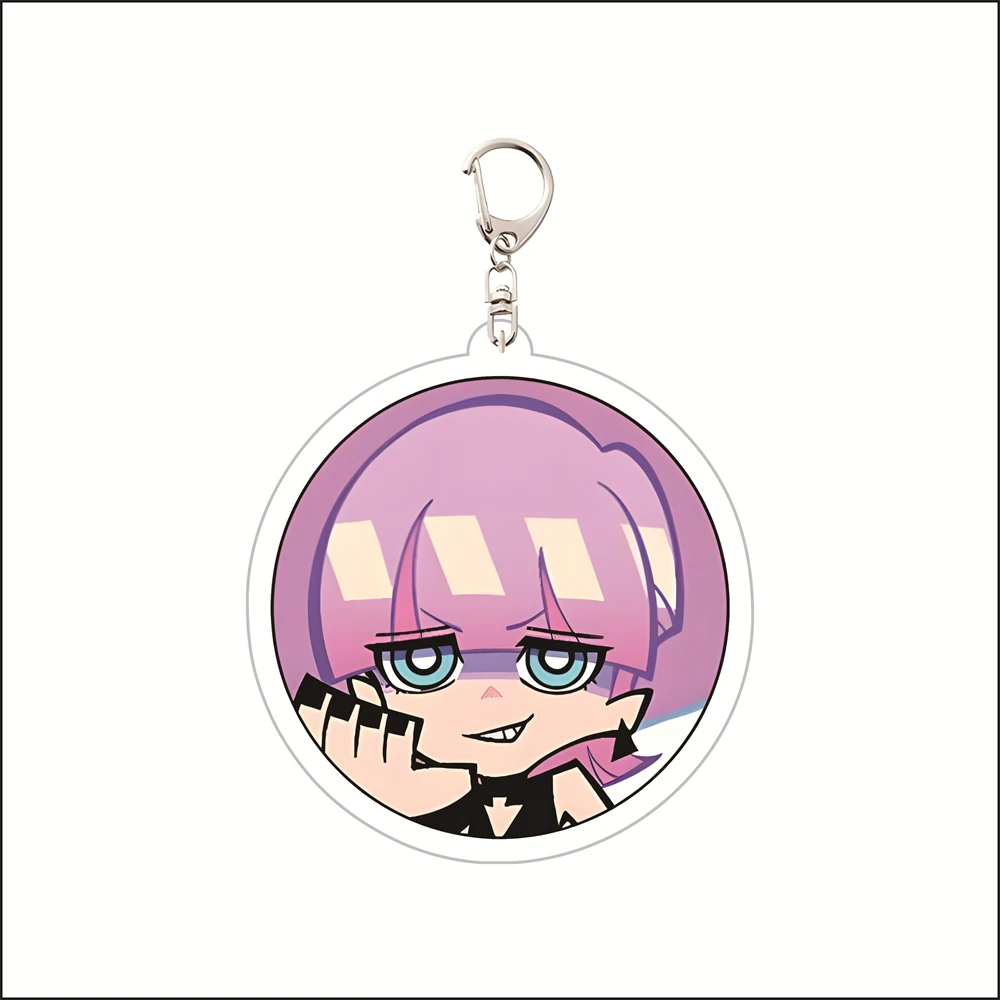 Anime New PANTY & STOCKING with GARTERBELT 5CM Acrylic Keychain Panty/Stocking/Briefers/Garterbelt/Kneesocks Pendant Elegantgift