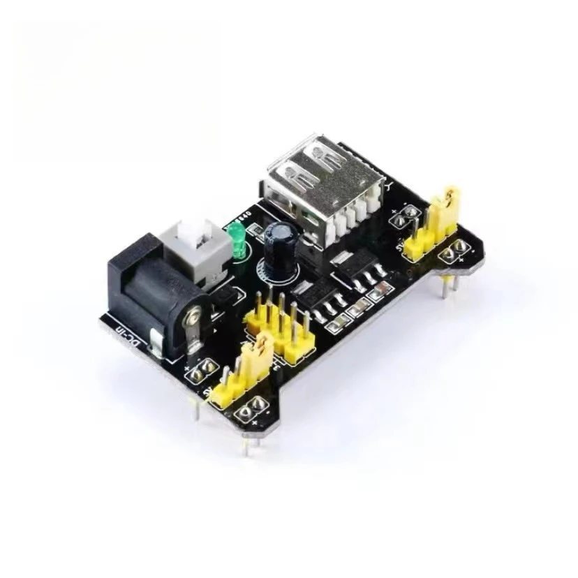 5pcs MB 102 Breadboard Power Supply Module Dual 5V 3.3V Output DC Regulator for Arduino Prototyping DIY