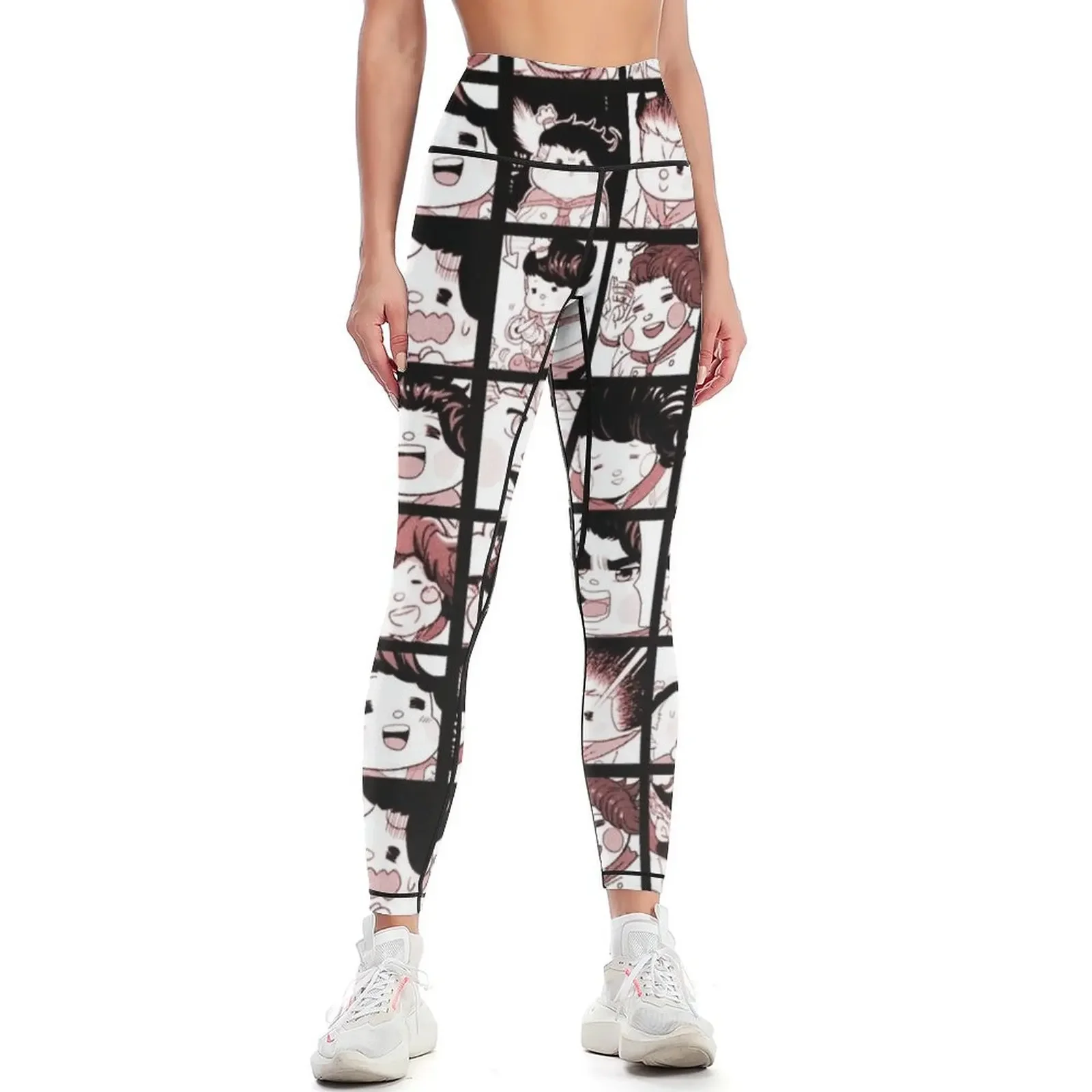 Teruteru Manga Collection (Colored) Leggings Female legging pants gym top sports for push up sporty woman gym Womens Leggings