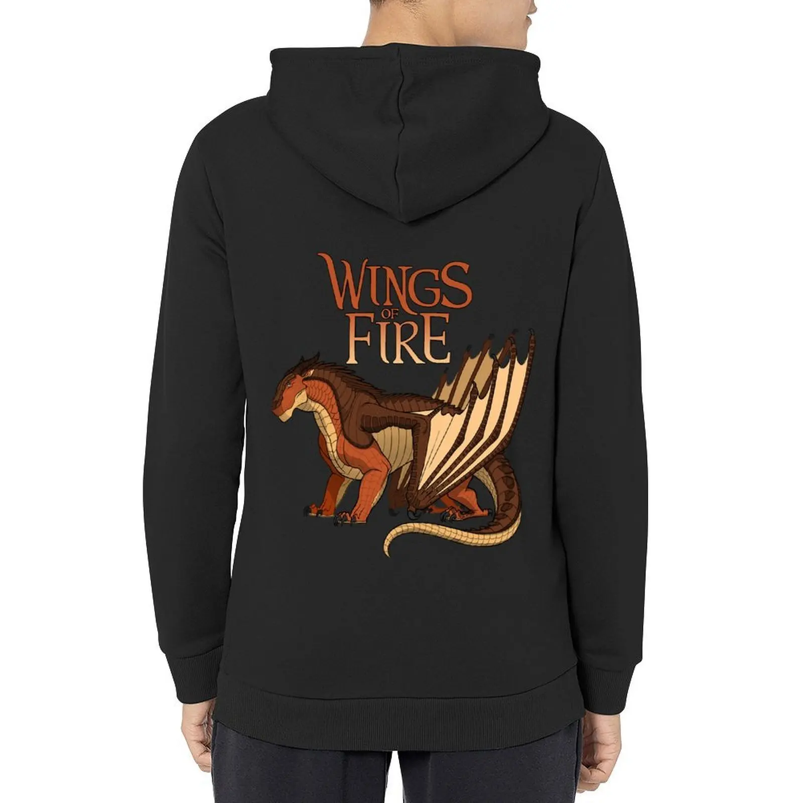 

Glory Fantasy Rainwing Wings Of Fire Clay Dragon Retro Vintage Hoodie male clothes autumn clothes graphic hoodies