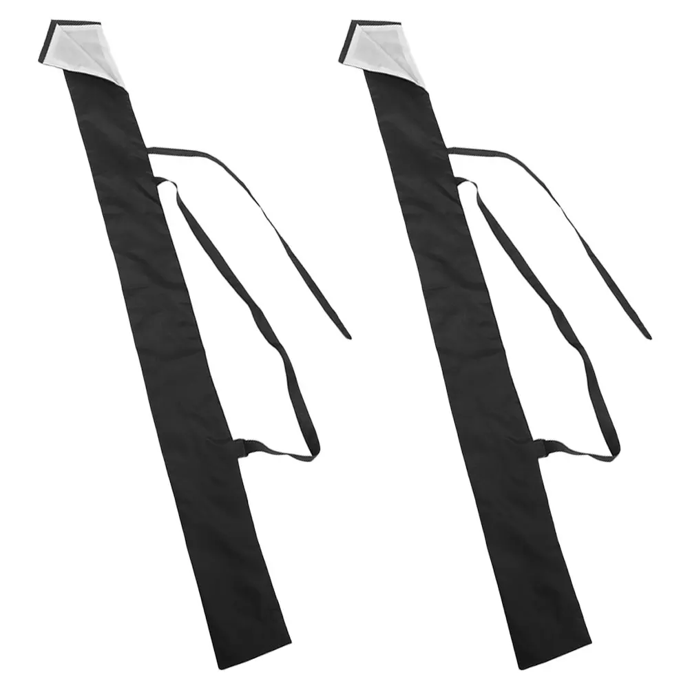 

2pcs Back Bag Cover for Sword Case Bamboo Knife Durable Long Swords Storage Martial Tools Fitness