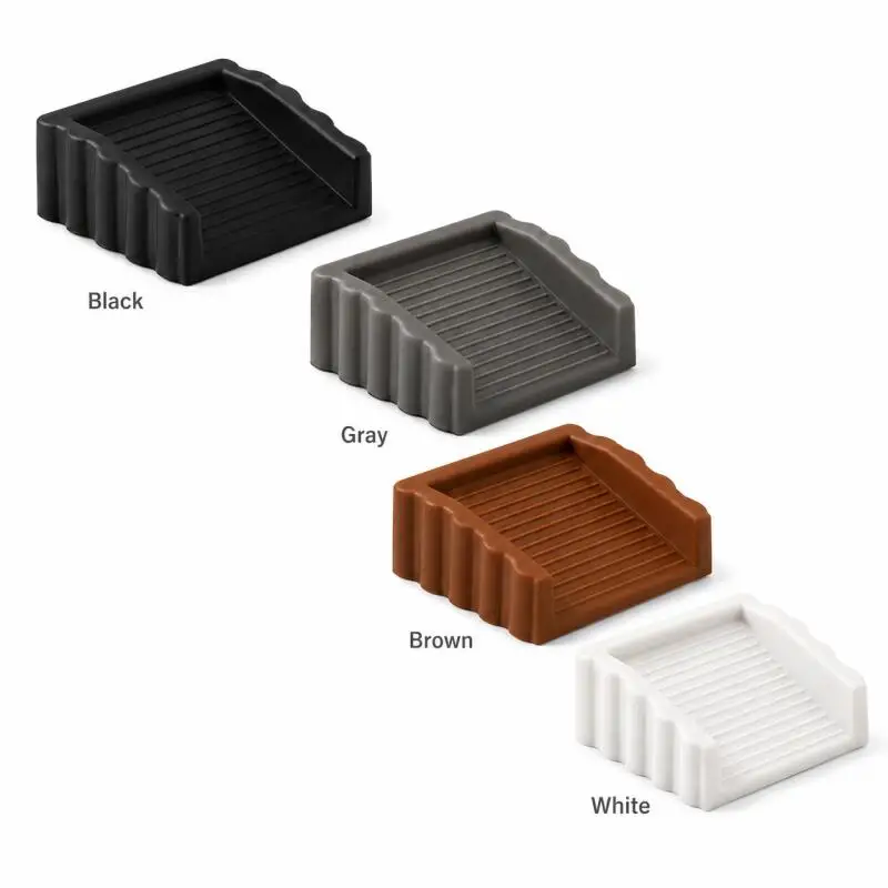 1/2pcs Creative TPR Door Wedge Stopper Non Slip Windproof Safety Stop for Home Office Kids Room