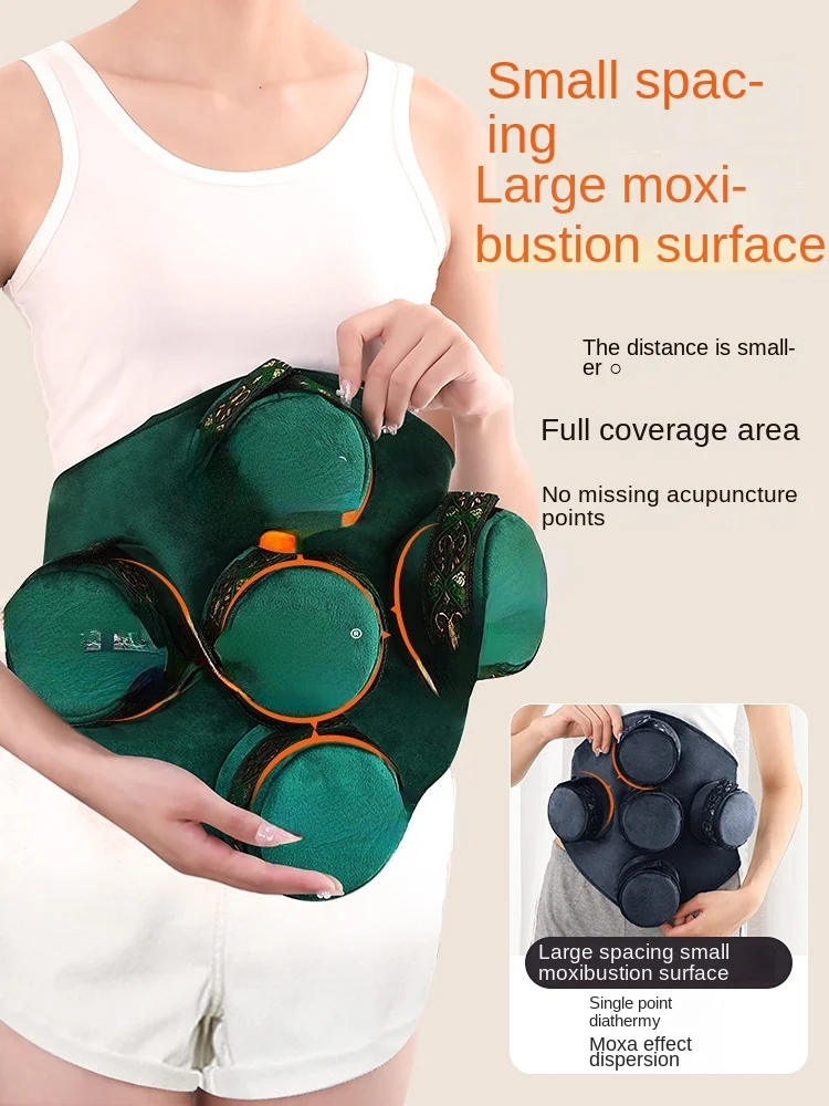 Moxibustion Box Carry-on Acupuncture Household Official Flagship Store Authentic Smoke-Free Hollow Copper Box