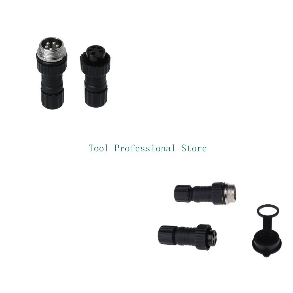 57QF GX16 Waterproof Aviation Connector Plug Socket 2/3/4/5/6 Pin New