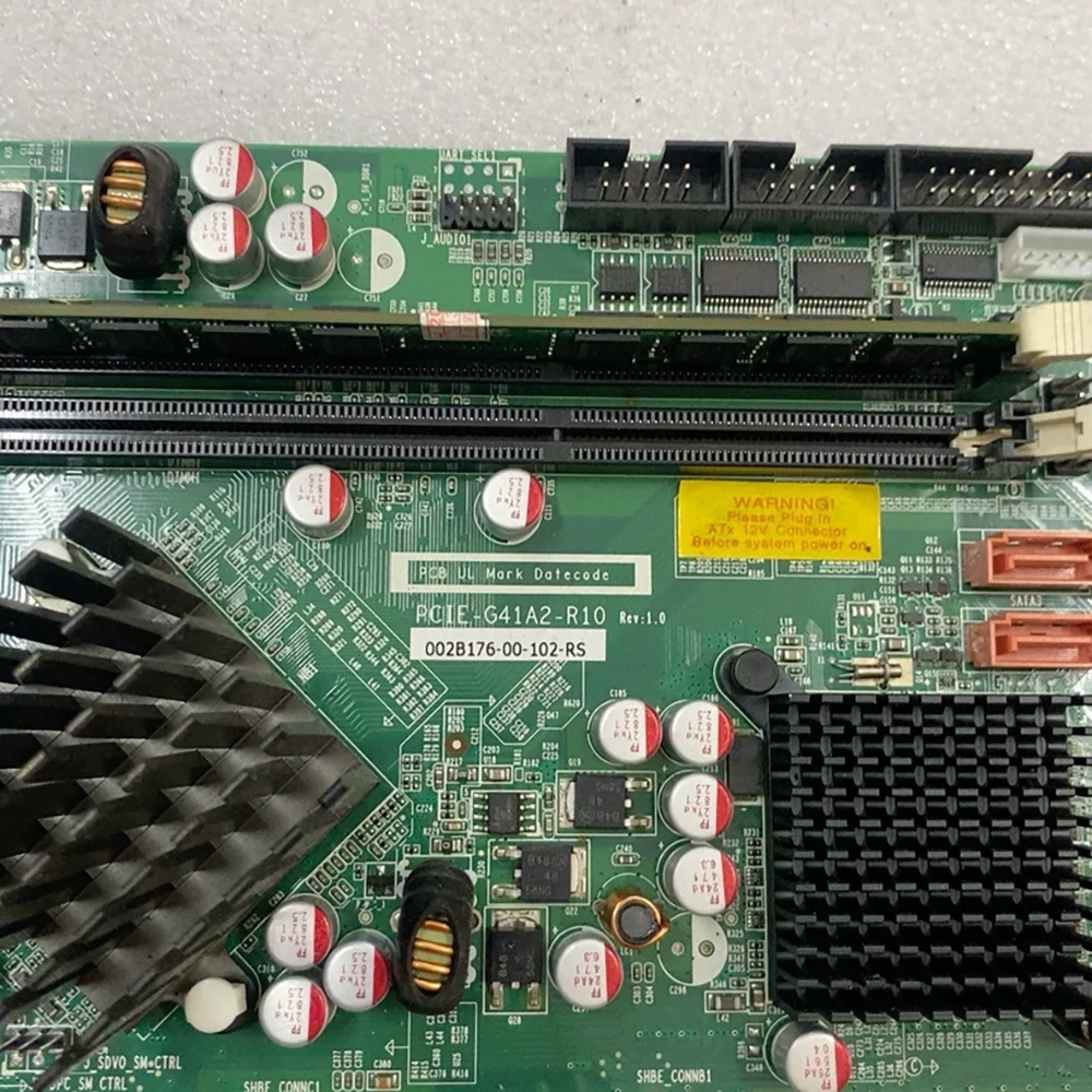 

Industrial Motherboard PCIE-G41A2-R10 Rev:1.0