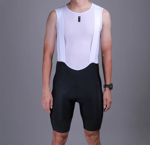 Imagen 1 del producto SPEXCEL negro/azul marino Race Fit Cut PRO TEAM BIB SHORTS 3,0 Road Mtb ciclismo inferior con almohadilla de densidad