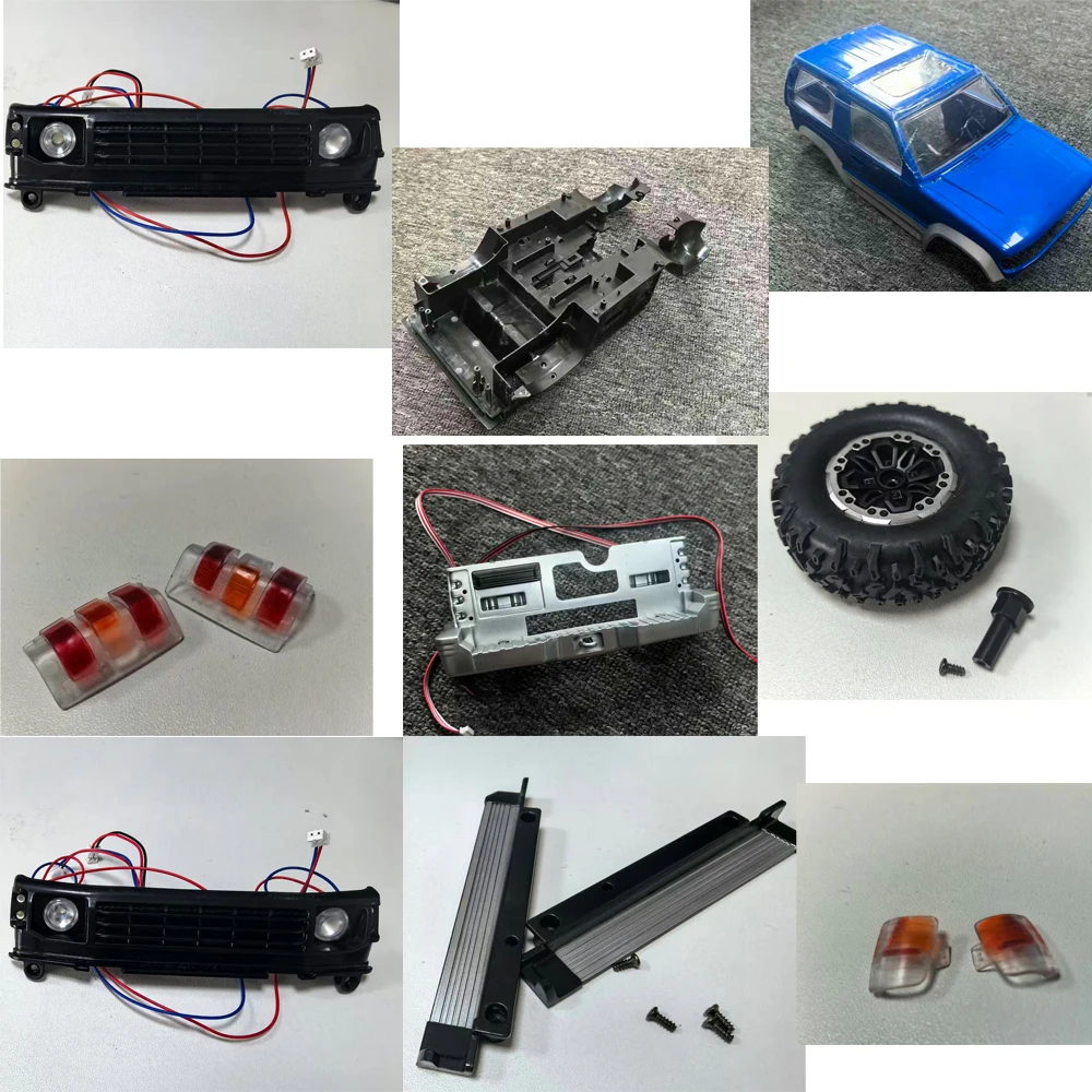 Landa Technology 1297 original accessories LD1297 bumper, car shell, spare tire, suitable for Landa 1297 Pajero