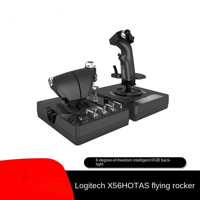 X56 HOTAS RGB Simulation Flight Game Joystick Throttle Controller