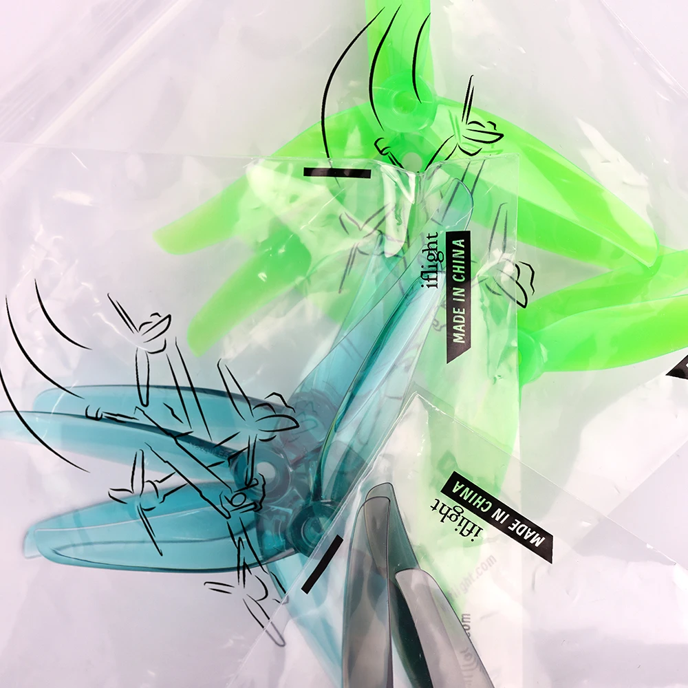 

iflight Nazgul F5 5inch 3 blade/tri-blade propeller prop with 5mm mounting hole for FPV Drone part