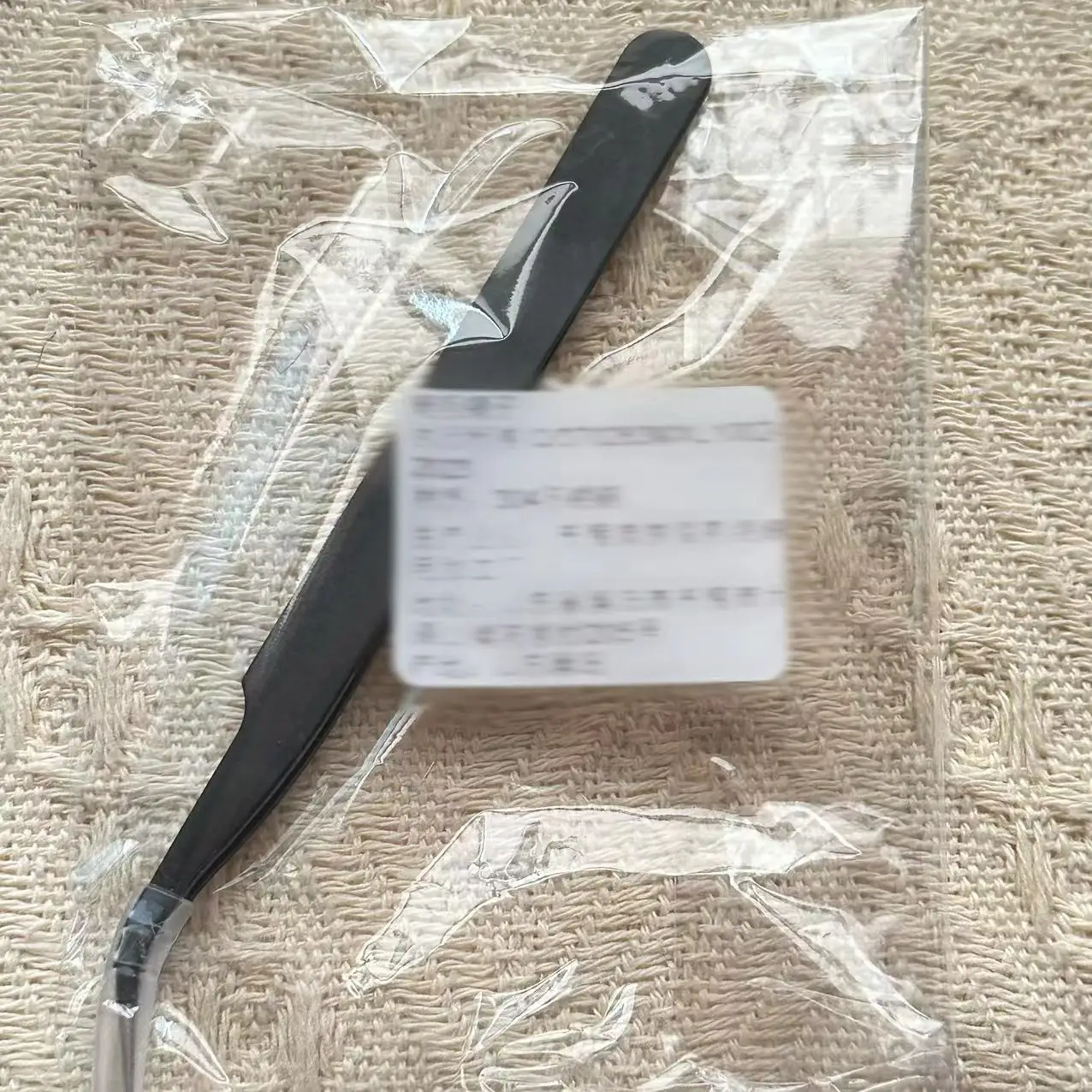 High Precision Elbow Bent Tweezers for Eyelash Extension Novice Recommended Single Cluster Segmented False Eyelash