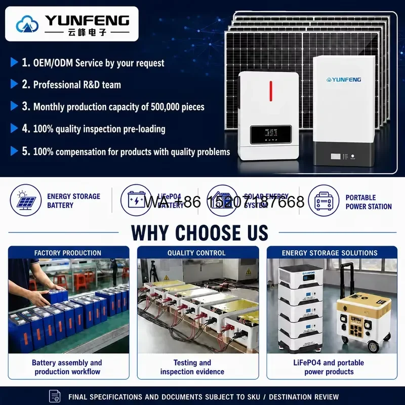 Wmwmnu for Factory Price 51.2V 100Ah Bess Solar Battery Energy Storage 5KW Wall-mounted Lifepo4 Solar Battery for Off-grid