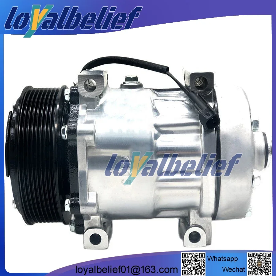 AC Compressor SD7H15 For Land Rover Defender JPB500250 JPB500270 JPB500300 7H1219D623AD 7H1219D623BA LR012809 LR031453 4151 4399