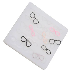 Silicone Mold for Pottery Clay Doll Face Eyeglass Frame Decoration Eyeglass Frames Resin Moulds Soft Clay Doll Face Mold