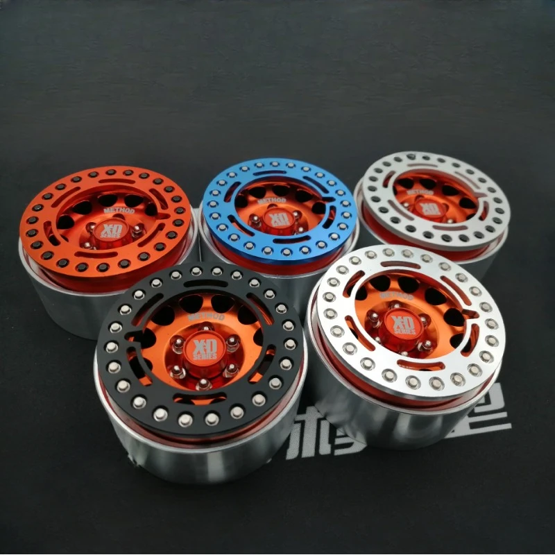 

4 PCS 2.2inch Imitation Vp Metal Clip Tire Wheel Hub for 1/10 RC Crawler Car Traxxas TRX4 Defender Bronco AXIAL SCX10 RC4WD TRX6