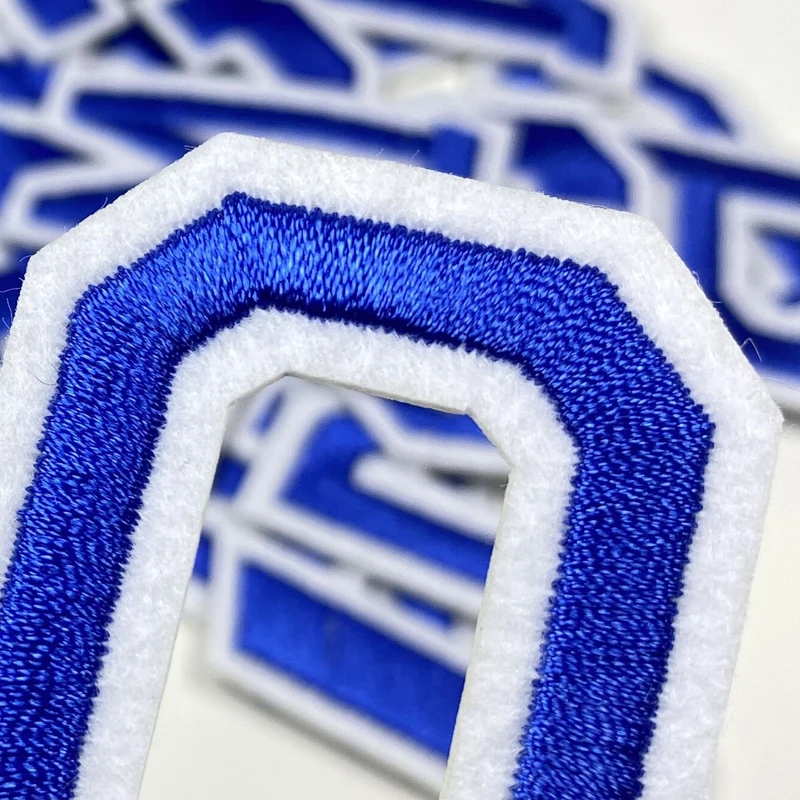 Aufnäher zum Aufbügeln, Buchstaben, blau, bestickt, für Kleidung, Mochila, Parches Para Nas Diego Letras Alphabet Sew Bordadas Adhesivas Ropa – Detail 14