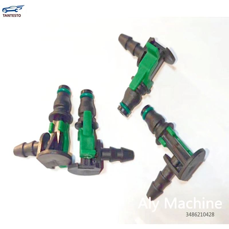 Two-way L Shape 1PCS Is for Some Jiangling Ford New All-shuntu Ruiou V348 Fuel Injector Return Pipe Joint