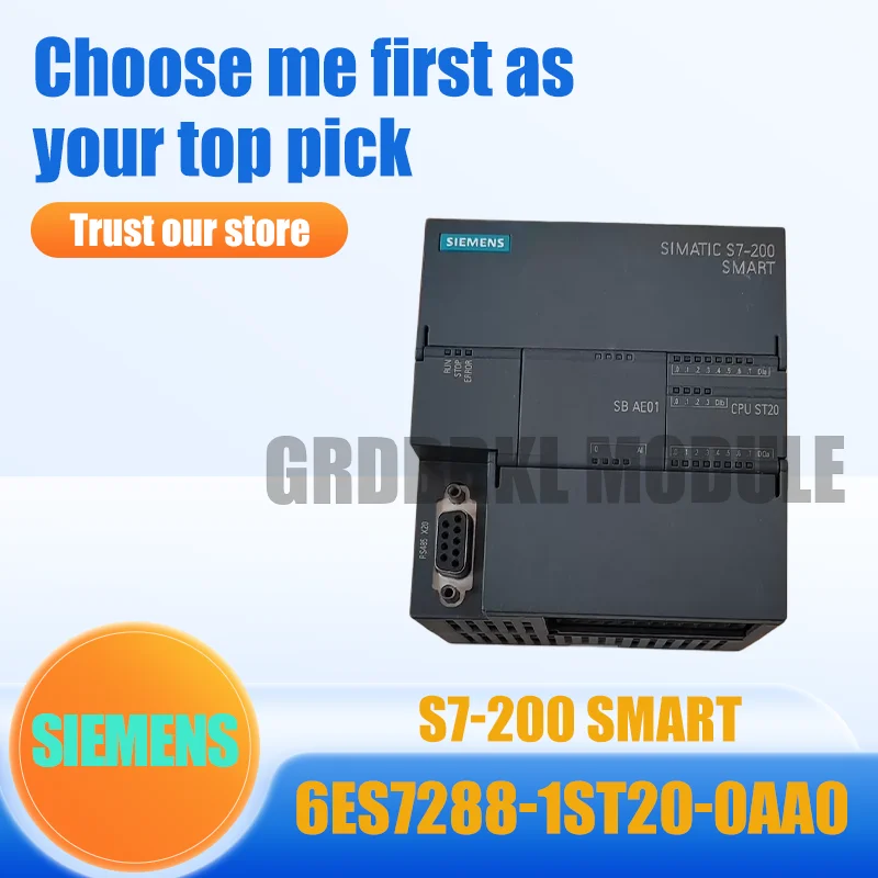 

New Original SIEMENS 6ES7288-1ST20-0AA0 6ES7 288-1ST20-0AA0 S7-200 SMART CPU ST20 PLC Module
