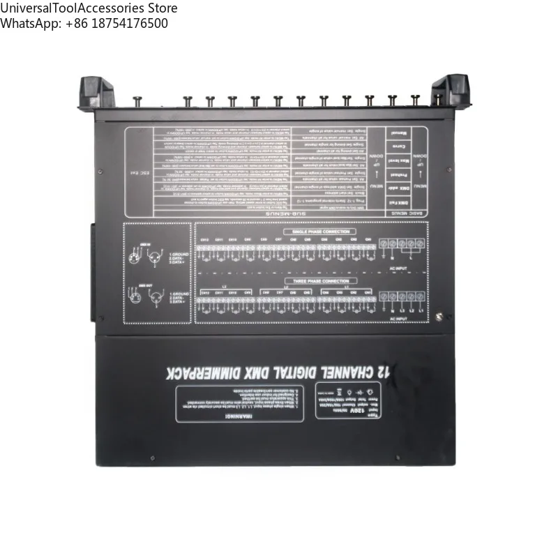 

High Quality 12CH Digital Dimmer Pack 4KW/CH for Stage Lighting Control System with CE FCC RoHS Certified
