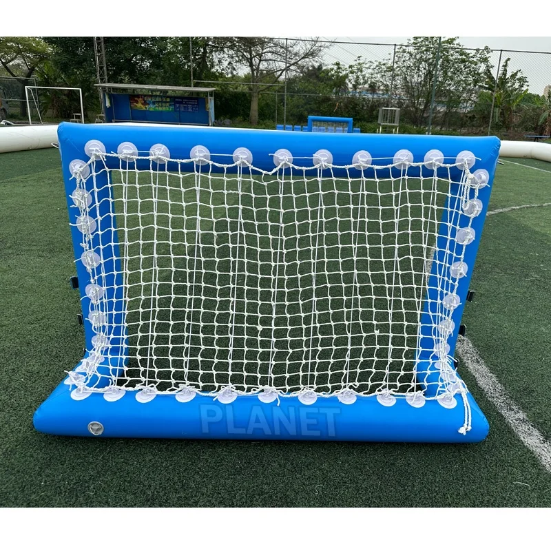 الصيف في الهواء الطلق ألعاب رياضية PVC محكم نفخ كرة القدم الباب المحمولة البسيطة نفخ كرة القدم كرة القدم الهدف بوابة مع صافي