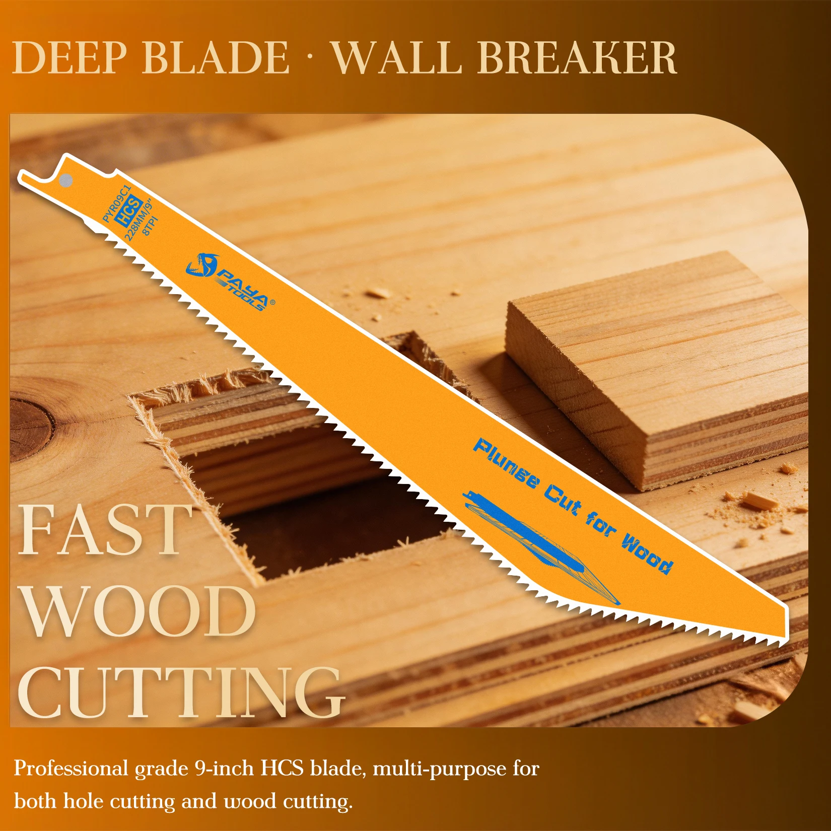 PAYA 5-PACK 9 Inch 8TPI Recipr - Woodworking Rasp avis et prix