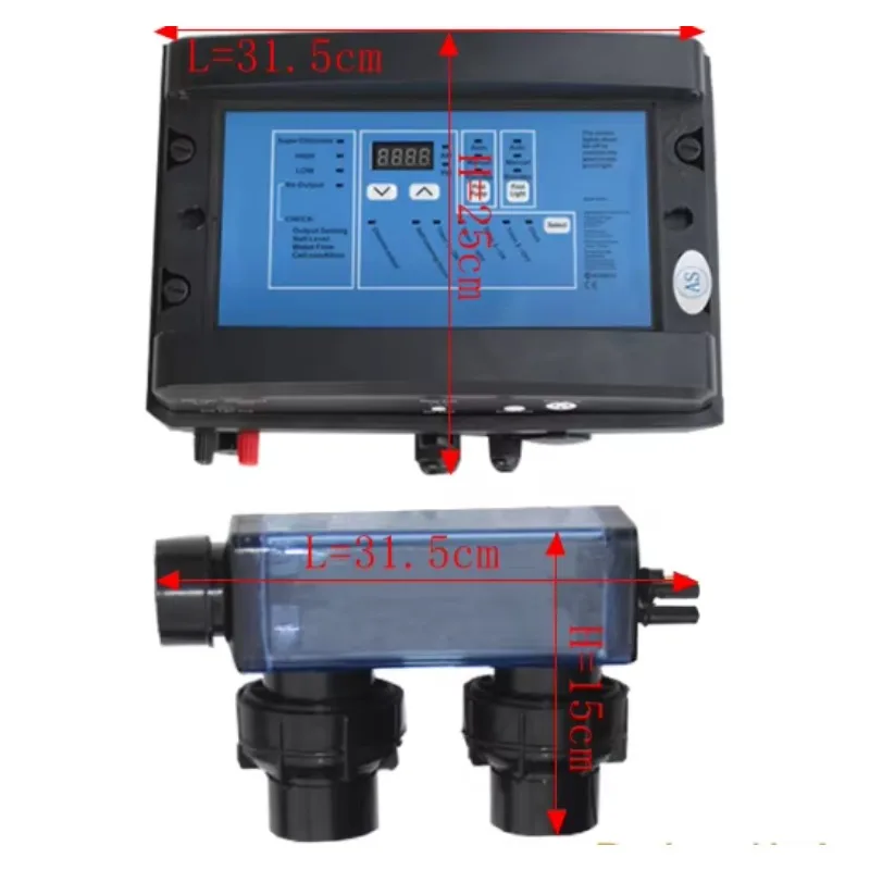 

Automatic Salt Chlorine Generator for Swimming Pool Water Treatment 15-50 Grams per Hour Dosing Salt Water Chlorinator