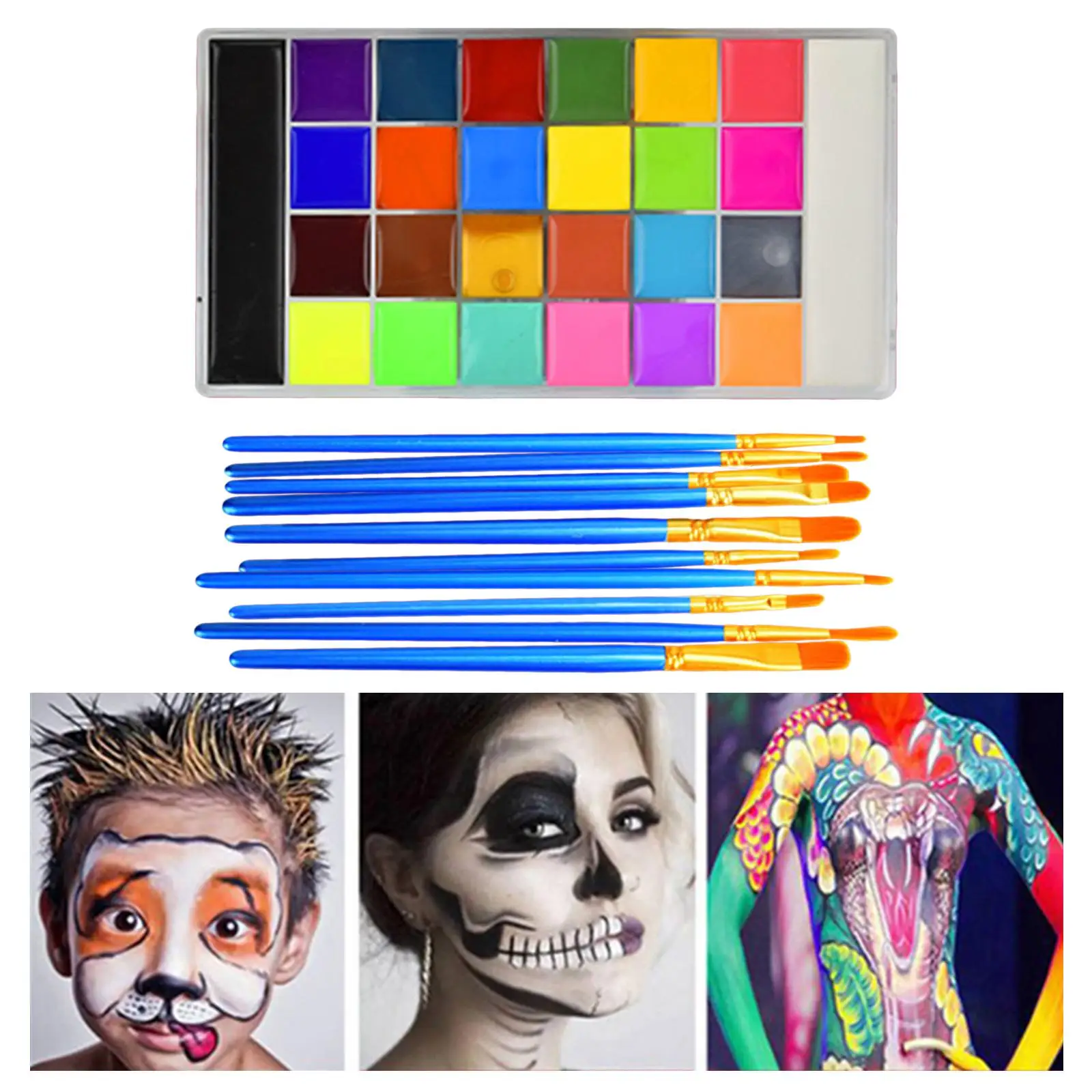 

Paint, Professional 26Colors - Non for Adults Halloween, Cosplay Costumes, Party Festival