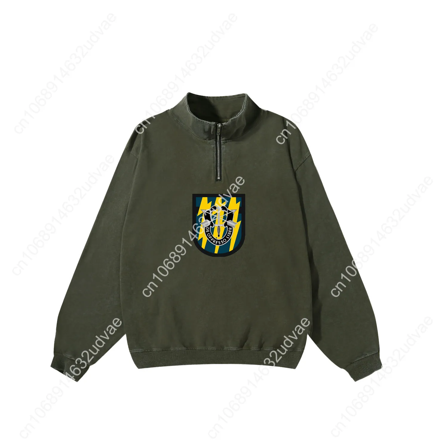

US Special Forces 12th Special Forces Group Retro Sweatshirt Man Woman Teenager Vintage Pullover Custom Made Tops Sleeved Tshirt