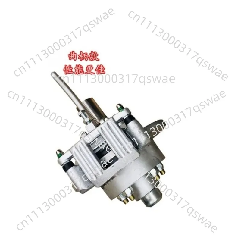 Trailer Disc Brake Assembly With Mechanical Cable Actuation - Fits Straight & Semi Axles, Includes Caliper & 5x114.3 Hub