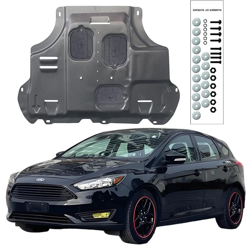 

Higher Quality Alloy Under Engine Guard Mudguard Board Splash Shield Mud Fender Plate Panel For Ford Focus 2012-2018 1.6L 2.0L