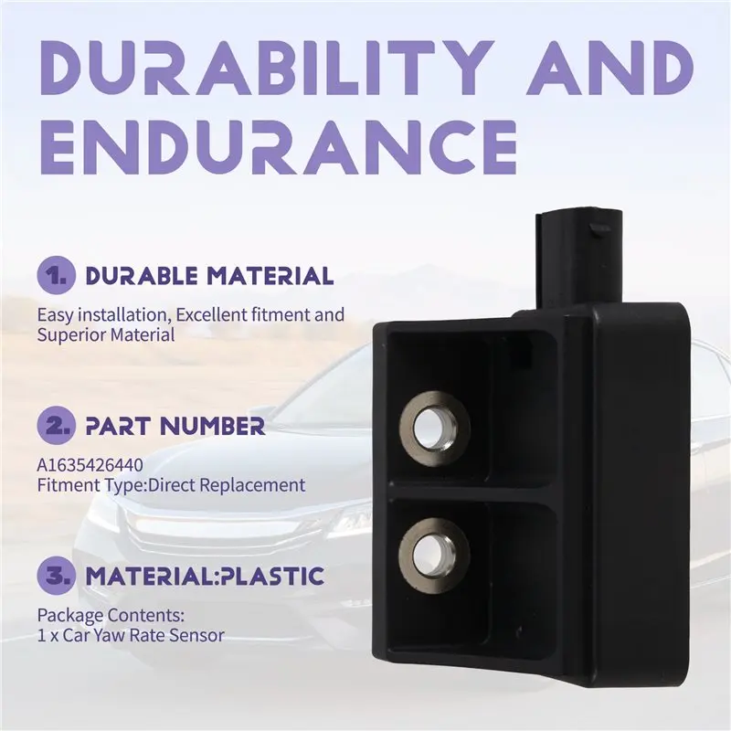 A33K-Yaw Rate Sensor ESP Lateral Acceleration Sensor For Mercedes ML W163