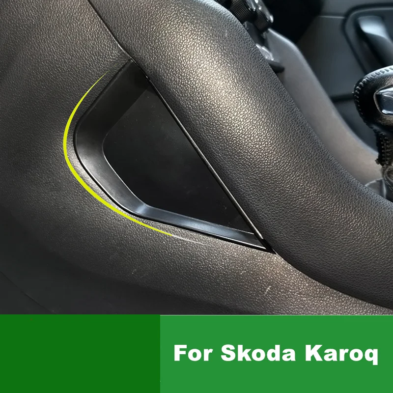 For Skoda Karoq 2x Car Styling Central Control Storage Box Case