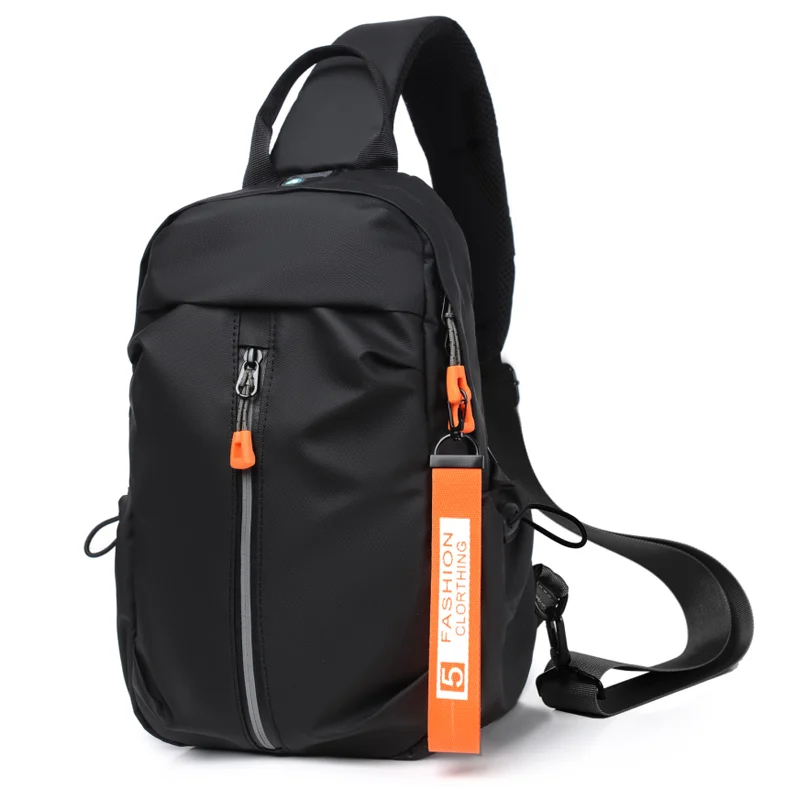 

Waterproof Men's Sling Backpack, Reflective Details, Adjustable Strap, Great for City Commute