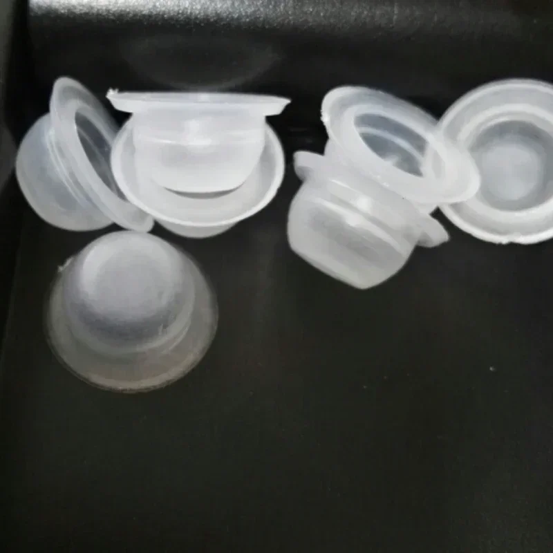 10/30pcs Essential oil Bottle Plug 18R For Leak-Proof Inner Stopper Drop Stopper Silicone Cap PlasticConcave T-Type Flat Stopper