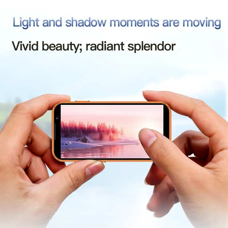 SOYES Mini Smartphone 3.0" Display 2GB RAM 16GB ROM Android 9.0 Dual SIM Standby Face Unlocked 3G Social Media App Small Phone