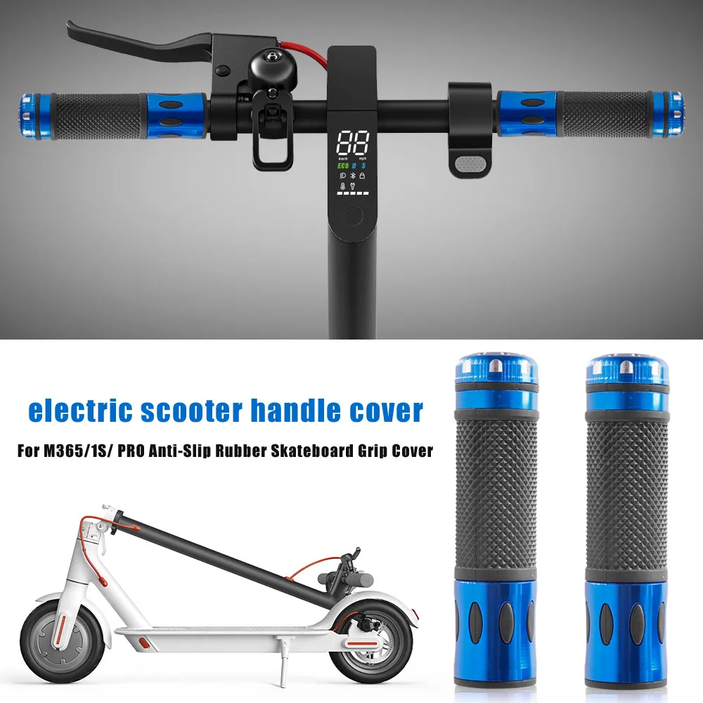 Modifiction Handle Grips for Xiaomi M365 1S PRO Pro2 Electric Scooter Handlebar Aluminum Alloy and Rubber Non-slip Accessories