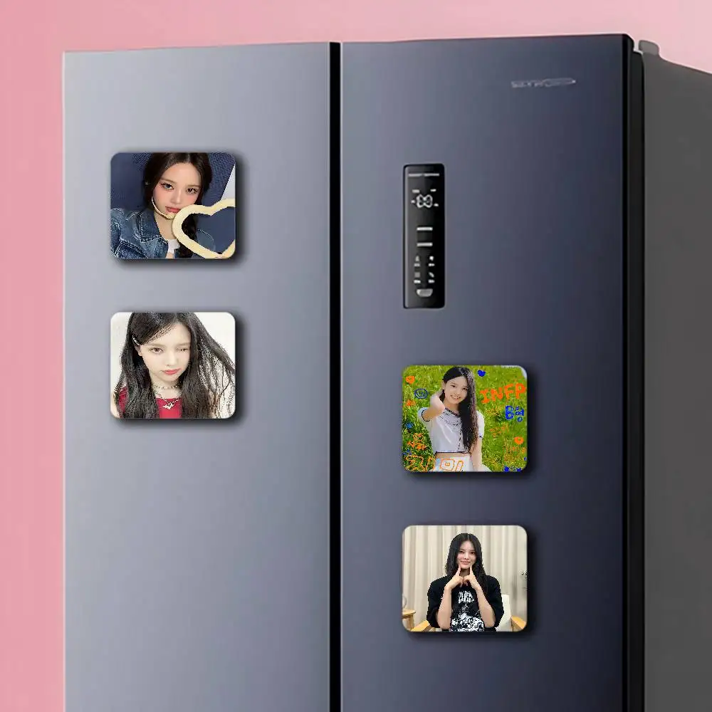 Singer B-BANG-JEEMIN Photo Fridge Magnet Personalize Refrigerator Holiday Decor For Friends Gift Vibrant Print Quality