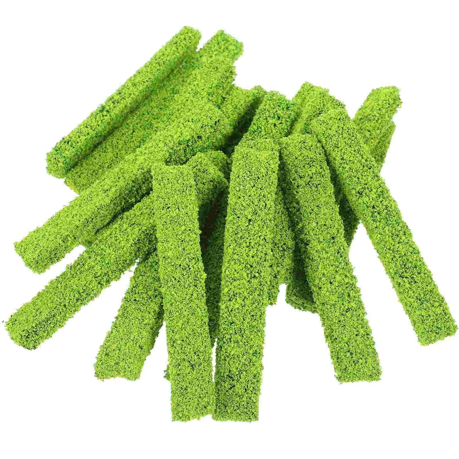 20 Pcs Letter Simulated Mini Flower Plants Small Shrub Sponge Miniatures Cluster Decor