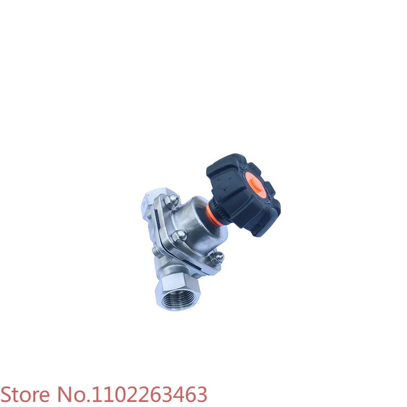 Internal thread diaphragm valve pipe thread G11W hexagonal 316 stainless internal thread buckle diaphragm valve manual