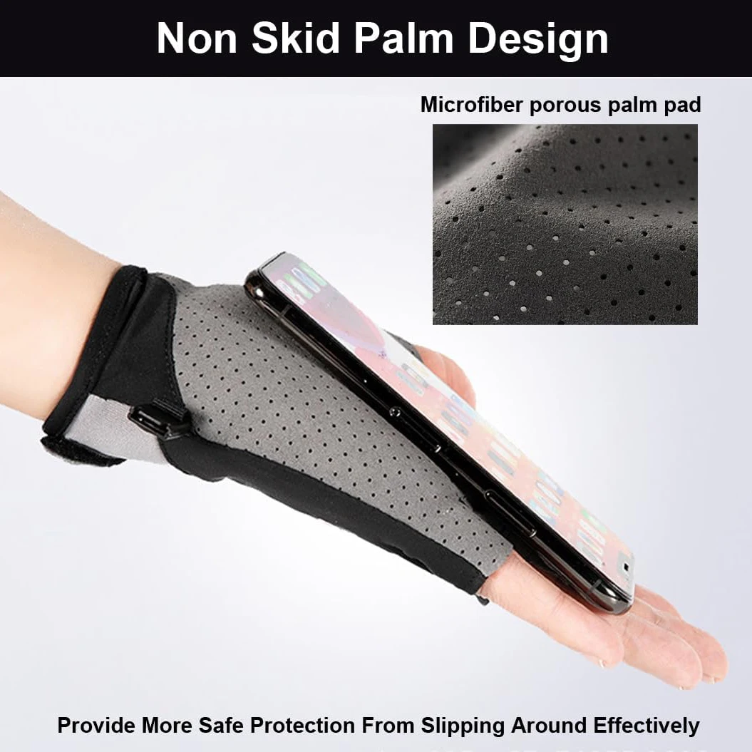 Premium Fishing Gloves - UV Protection, Breathable Mesh & Non-Slip Grip for All-Day Comfort,for Cycling,Hiking,Camping - Image 5