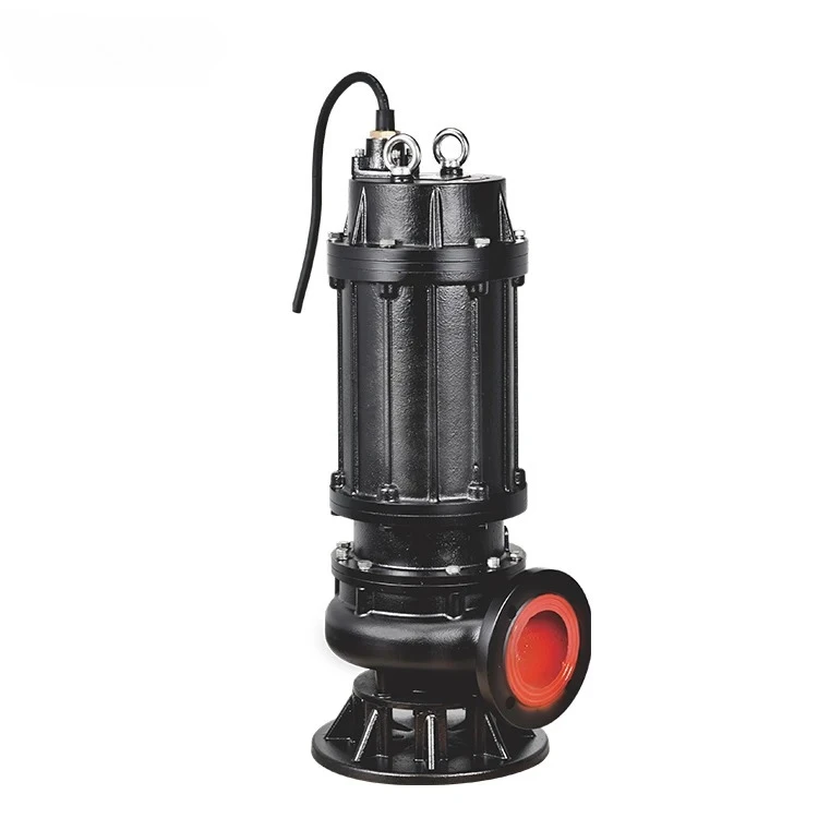 MEUDY B 7.5-11kW 2P WQ Series Cast Iron Vertical Inline Centrifugal Electric Submersible Sewage Pump for Dirty Water
