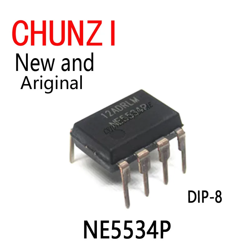 20pcs New and Original IC Inline NE5534P NE5534 5534 DIP-8 NE5532P