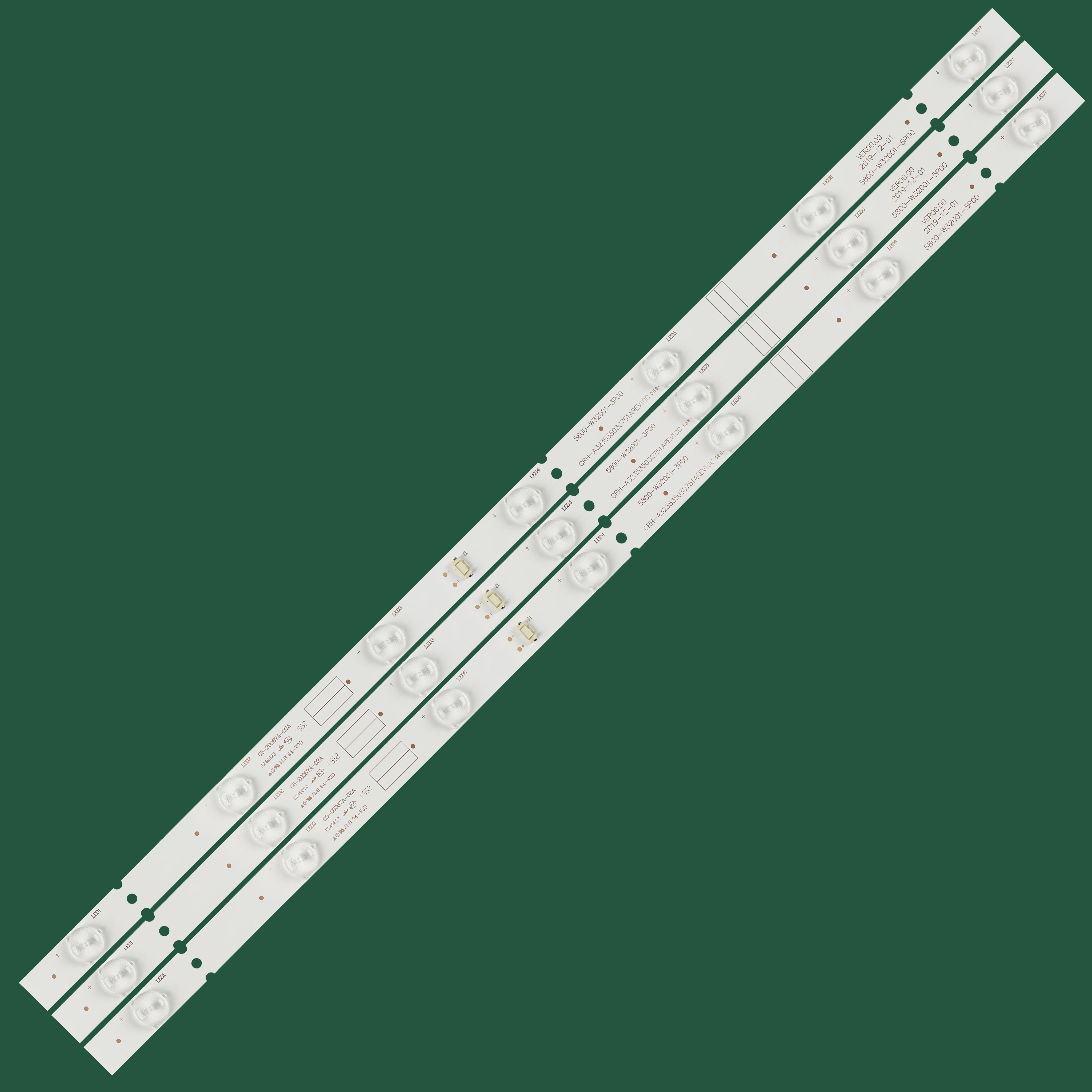 LED Backlight strip 7 Lamp for 5800-W32001-3P00 0P00 2P00 5P00 DP00 CRH-A323535030751AREV1 32X3 32E3000 LC320DXJ-SFA2 RDL320HY