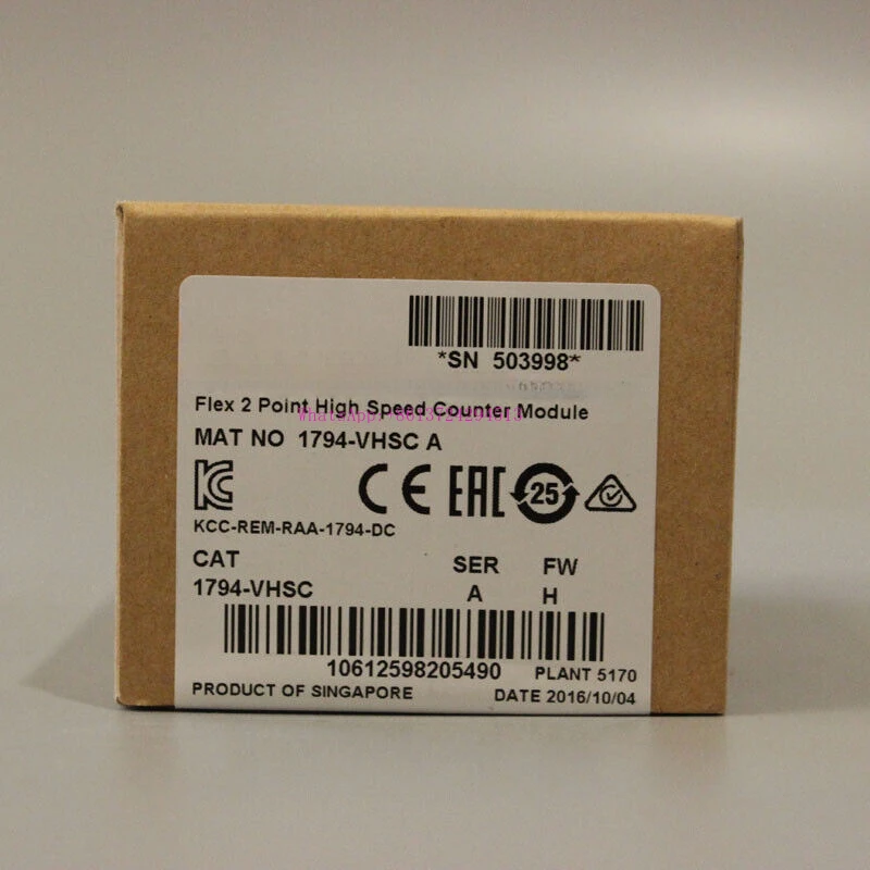 New Sealed 1794-VHSC Flex I/O 2 Point High Speed Counter Module 1794VHSC PLC Module