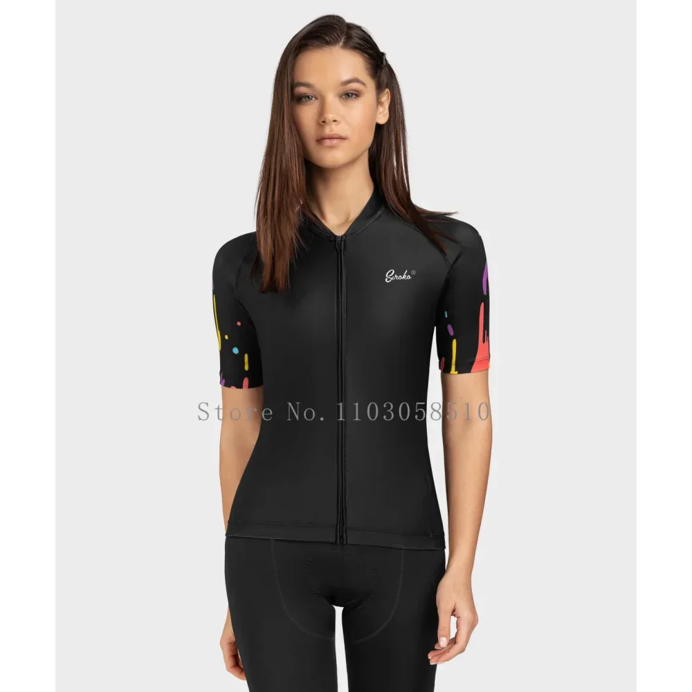 Siroko Vrouwen Wielertrui Zomer Korte Mouwen Sneldrogend Ciclismo Maillot Mtb Top Zomer Outdoor Team Kleding 2025